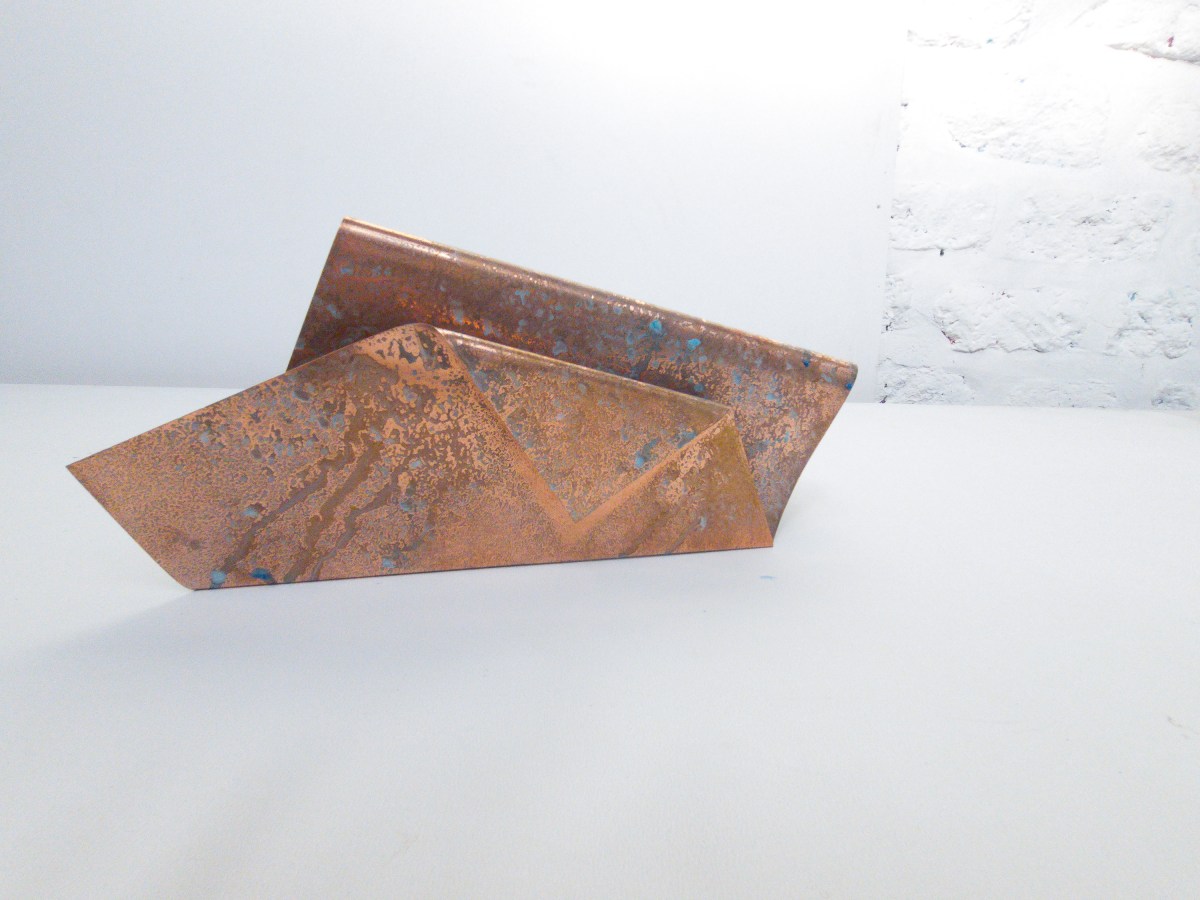 Pliage (cuivre oxydé)