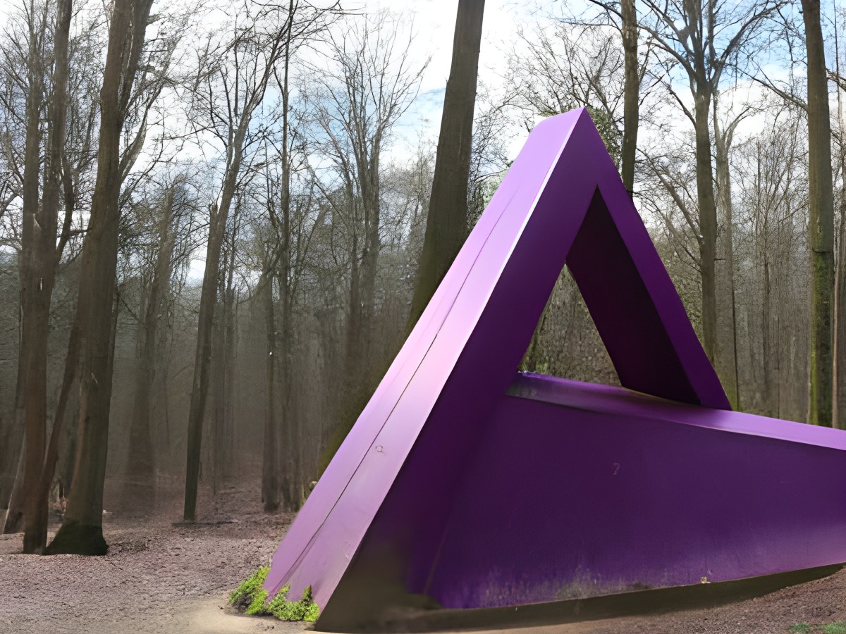 A la recherche du triangle de Penrose, image&nbsp;IA